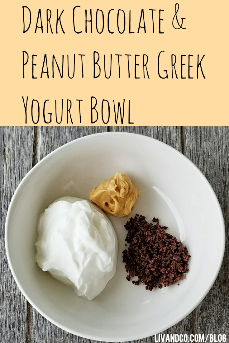 Easy Peanut Butter Greek Yogurt Bowl