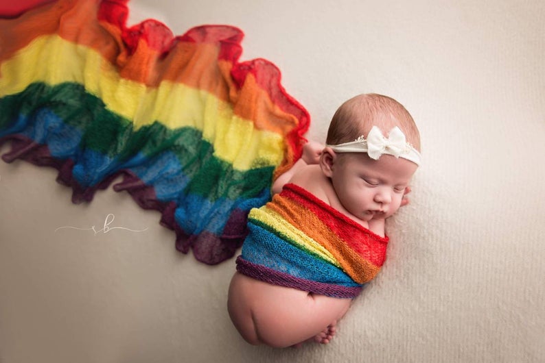 rainbow clothing for babies