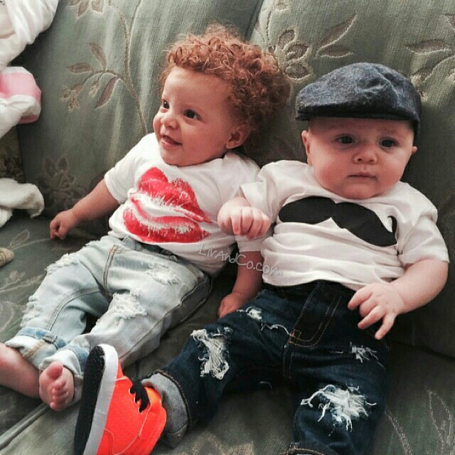 boy girl twin baby outfits