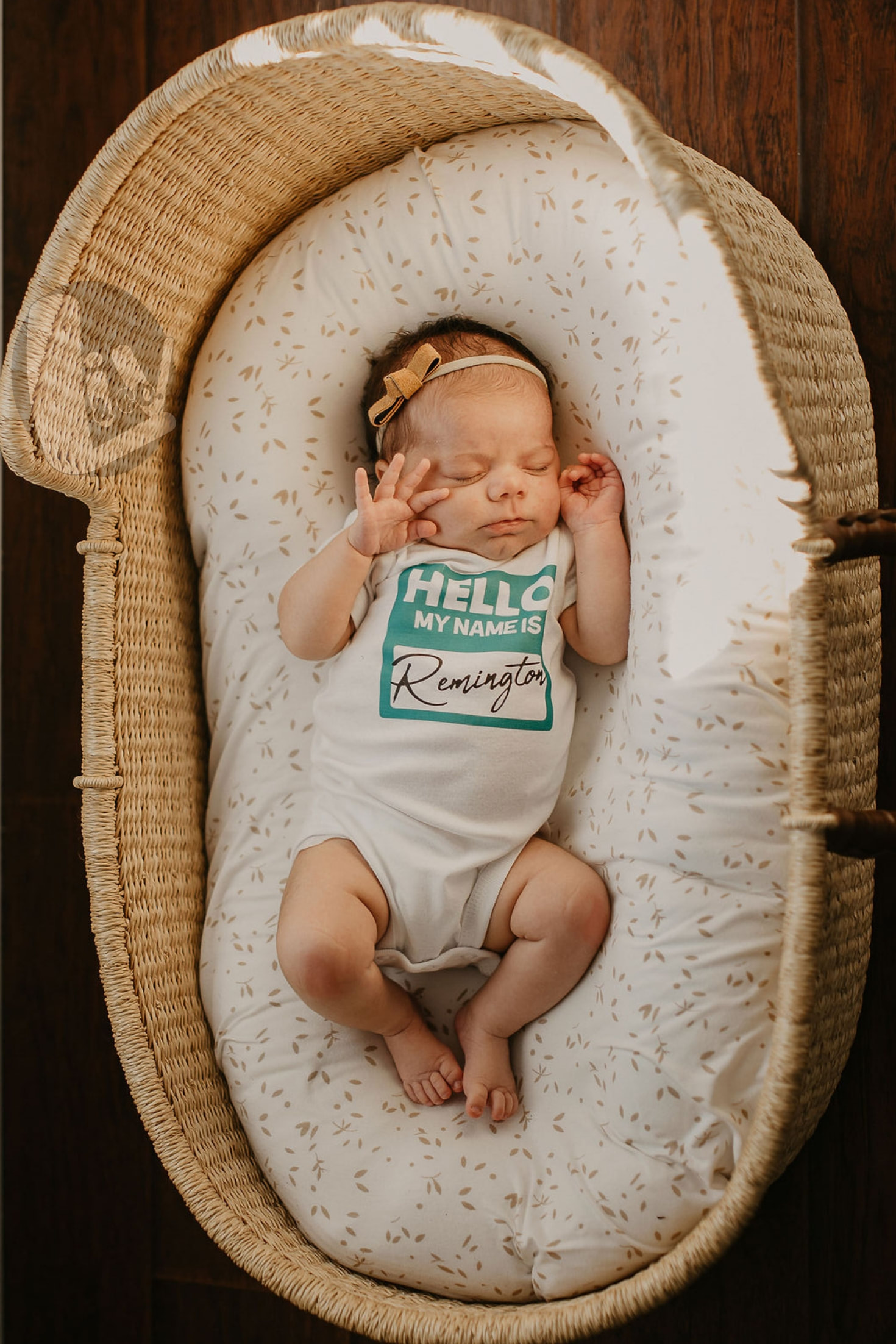 teal newborn outfit