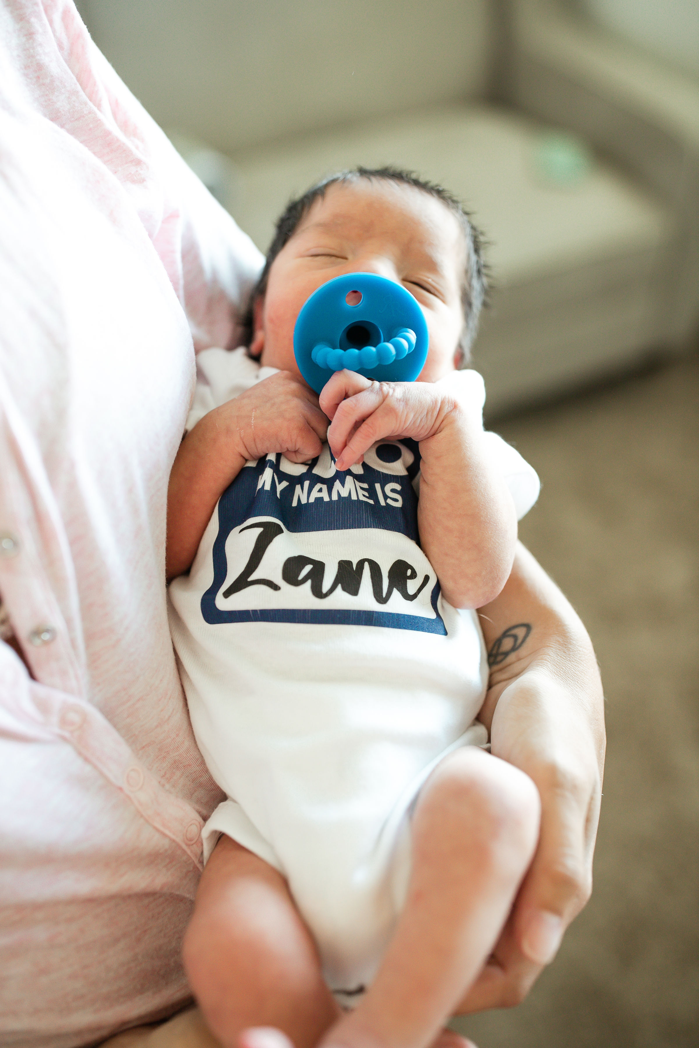 Personalized Newborn Baby Coming Home Hospital Outfit, Infant Name Outfit, Baby Clothes